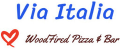 Via Italia Wood Fired Pizza and Pasta logo