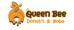 Queen Bee Donut and Boba logo