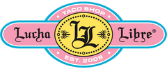 Lucha Libre Gourmet Taco Shop logo