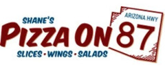 Shane's Pizza on 87 logo