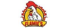 Flamie's Hot Chicken Factory logo