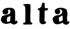 Alta Adams logo
