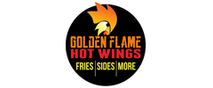 Golden Flame Hot Wings logo