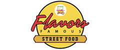 Flavors Famous Street Food Logo