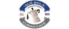 Que Bola Cuban Cafe logo
