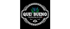 Que! Bueno Mexican Bar & Grill logo