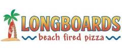 Longboards Beach Fired Pizza logo