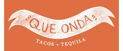 Que Onda Tacos + Tequila logo