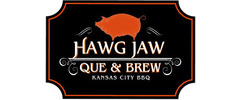 Hawg Jaw Que & Brew logo