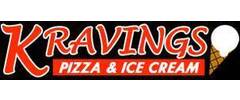 Kravings Pizza & Ice Cream logo
