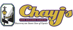 Chay J's New Orleans Candies logo
