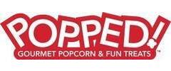 Popped Gourmet Popcorn & Fun Treats logo