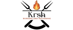 Krsh Burgers & Rotisserie logo