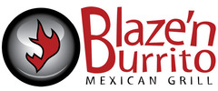 Blaze'n Burrito logo