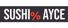 Sushi%AYCE logo