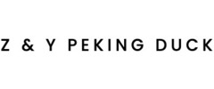Z & Y Peking Duck logo