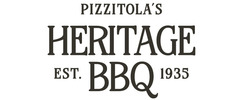 Pizzitola's HERITAGE BBQ logo