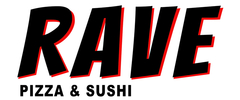 Rave Pizza & Sushi logo