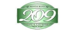 209 Restaurant Cafe & Catering logo