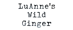 LuAnne's Wild Ginger logo