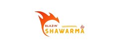 Blazin Shawarma logo