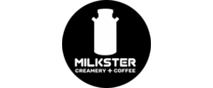 Milkster Creamery + Coffee logo