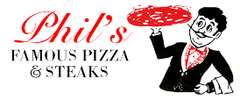 Phil's Famous Pizza & Steaks logo