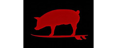 The Surfing Pig Hawaii logo