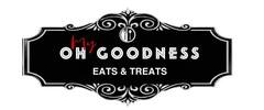 Oh My Goodness Eats & Treats logo