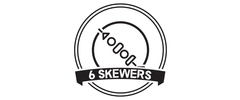 6 Skewers logo