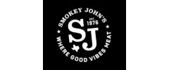 Smokey John's Bar-B-Que & Home Cooking logo