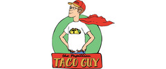 The Papillion Taco Guy logo