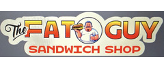 The Fat Guy Sandwich Shop logo