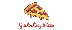 Gustoslicey Pizza logo