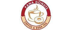 Pana Donuts Coffee & Boba Tea logo