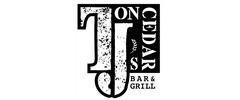 TJ’s On Cedar logo