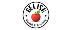 Delish Market & Creamery logo
