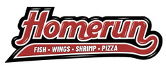 Homerun Chicken & Pizza logo