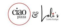 Ciao Pizza & Loli's Cookies logo