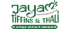 Jayam's Tiffins & Thali logo