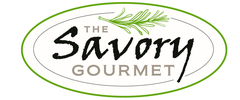 The Savory Gourmet Market logo