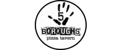 Five Boroughs Pizza Tavern logo