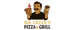 Mr. Greek's Pizza & Grill logo
