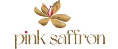 Pink Saffron Rooted Indian Cuisine logo