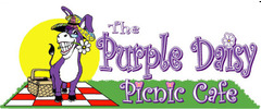 The Purple Daisy Picnic Cafe logo
