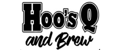 Hoo's Q & Brew logo