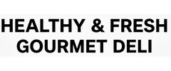 Healthy & Fresh Gourmet Deli logo