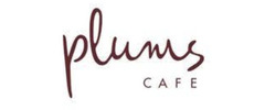 Plums Cafe logo