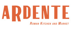 Ardente: Roman Kitchen & Market Logo