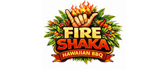 Fire Shaka - Hawaiian BBQ Logo